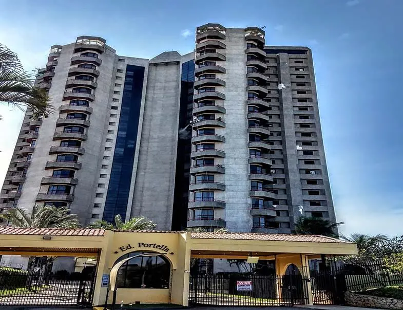 Fachada do projeto Edifício Portella, restauração de fachada