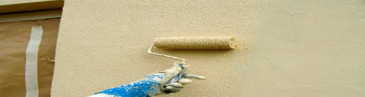 Aplicação de textura em fachada